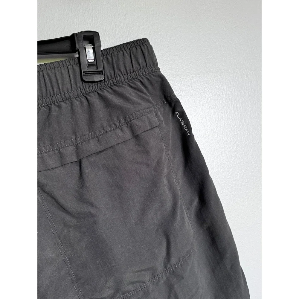 The North Face Mens Class V Belted Shorts XL Asphalt Grey FlashDry Hiking Water